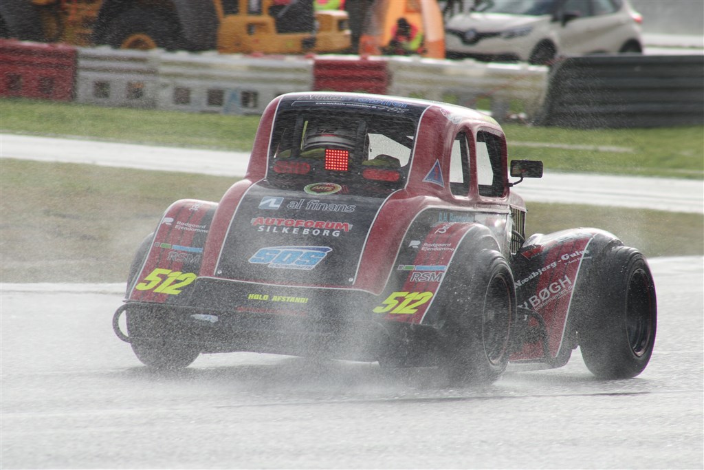 Tredje Legends Car Cup titel kørt i hus af Kevin Verner.
(Foto: Motorsporten.dk)